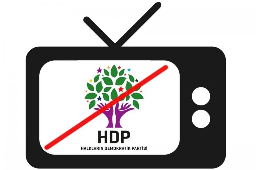 HDP iki yıldır televizyon programlarında yer bulamıyor