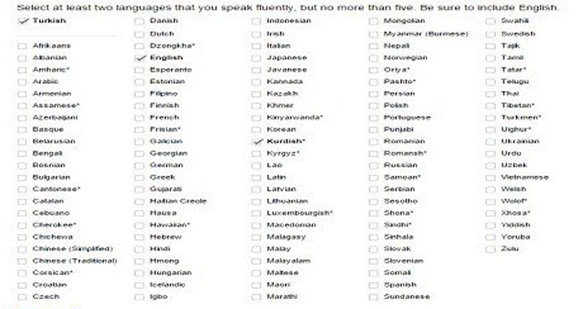 Google, Kürtçe dahil 105 dil için destek istiyor