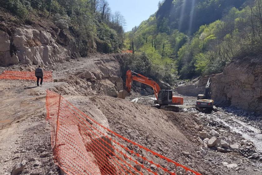 Karaoluk’ta HES çalışmalarına tepki büyüyor