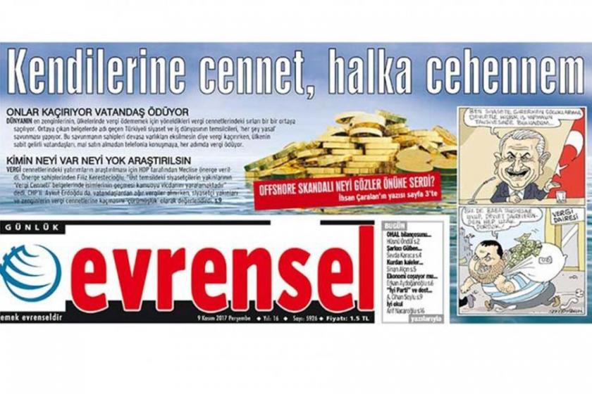 Evrensel’e açılan ‘Paradise belgeleri’ davası görülmeye başlandı