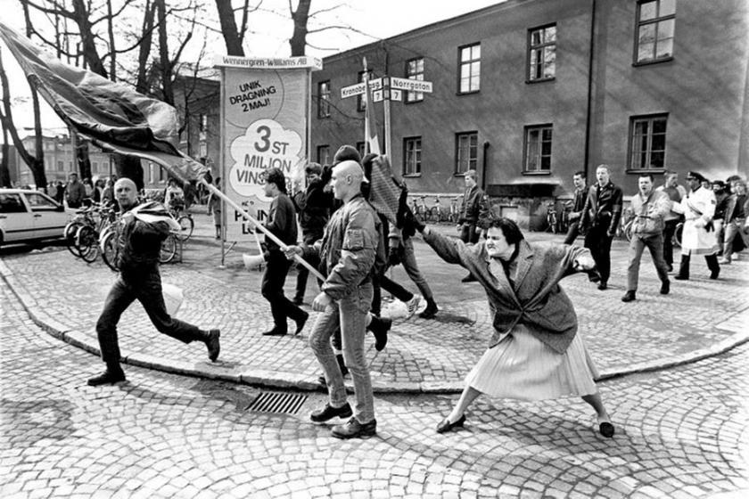 Vaxjö halkının Nazilere karşı mücadelesinin fotoğrafları