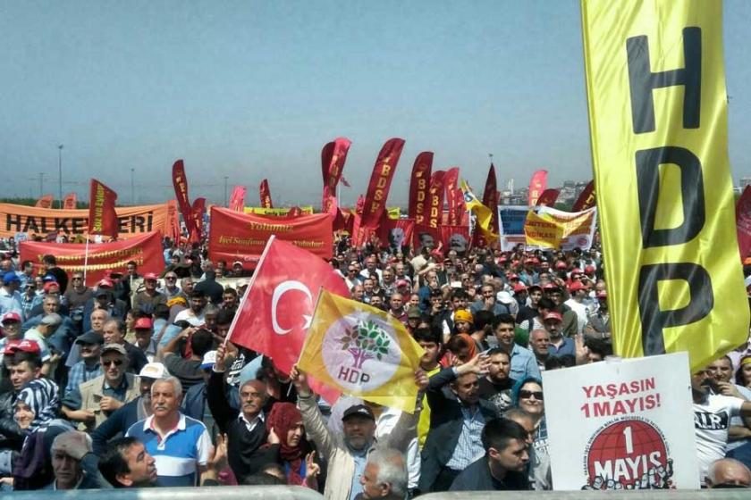 1 Mayıs - Emekçiler her yerde alanlarda