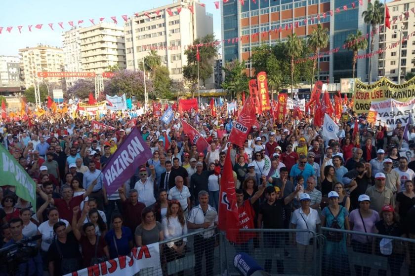 Adana’nın coşkulu 1 Mayısı ve ortaklaşan talepler