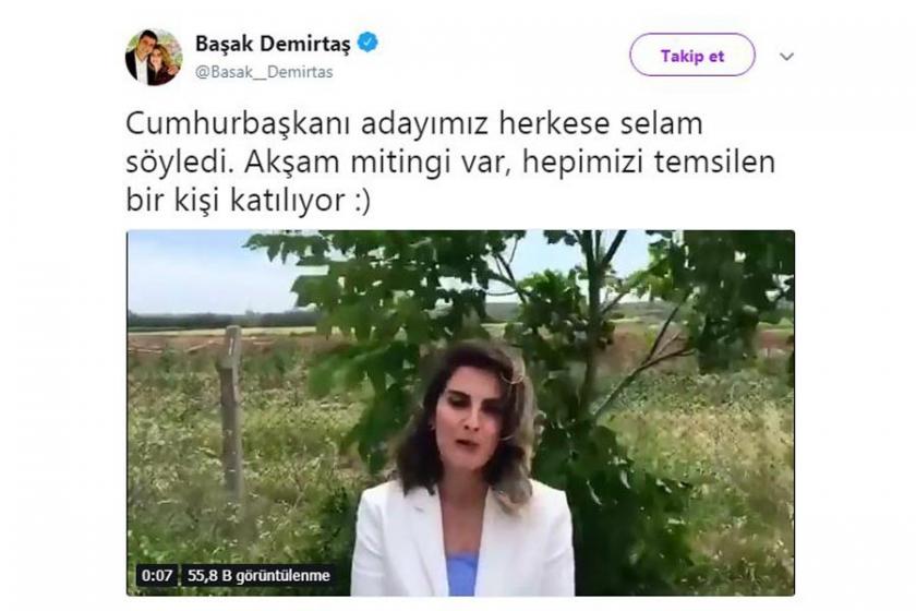 Başak Demirtaş: Cumhurbaşkanı adayımız çok yoğun bir çalışma yürütüyor