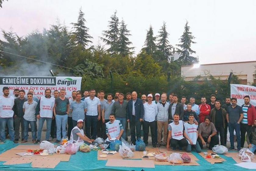 Cargill işçileri: Emek verilmeden, mücadele edilmeden hak kazanılmaz