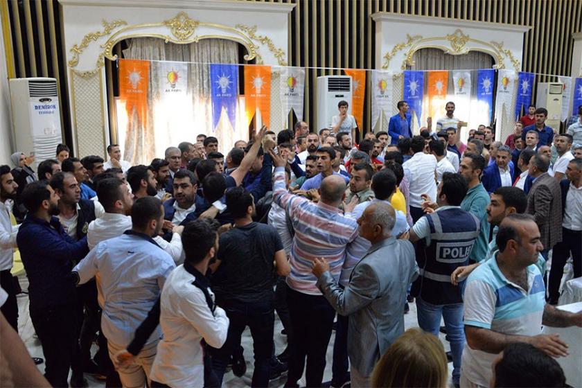 Diyarbakır’daki AKP aday tanıtım toplantısında arbede