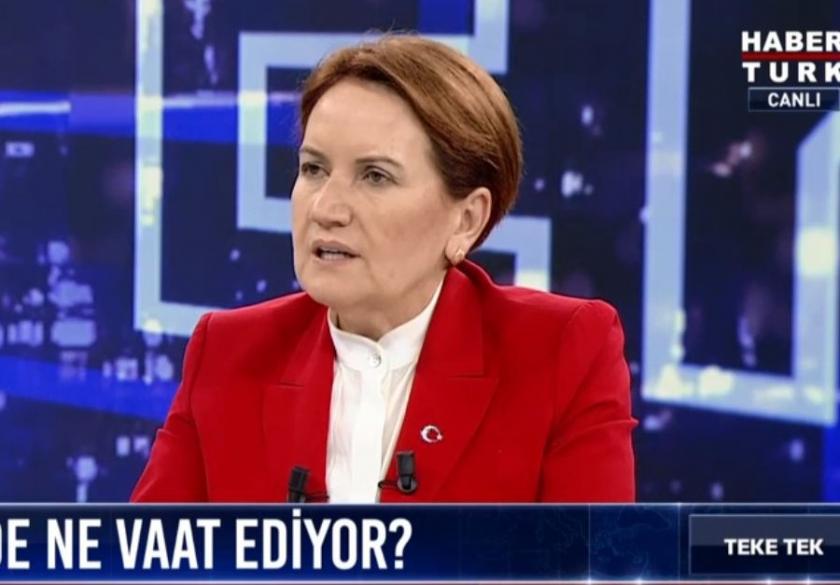 Akşener: Saha başka bir şey söylüyor, ikinci tura kalacağım