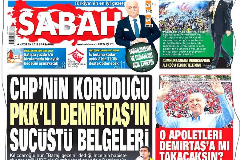 İktidar medyası Demirtaş’a karşı aday gibi