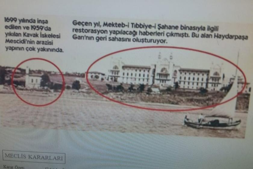 Üsküdar'da ‘külliye’ adı altında yağma planı