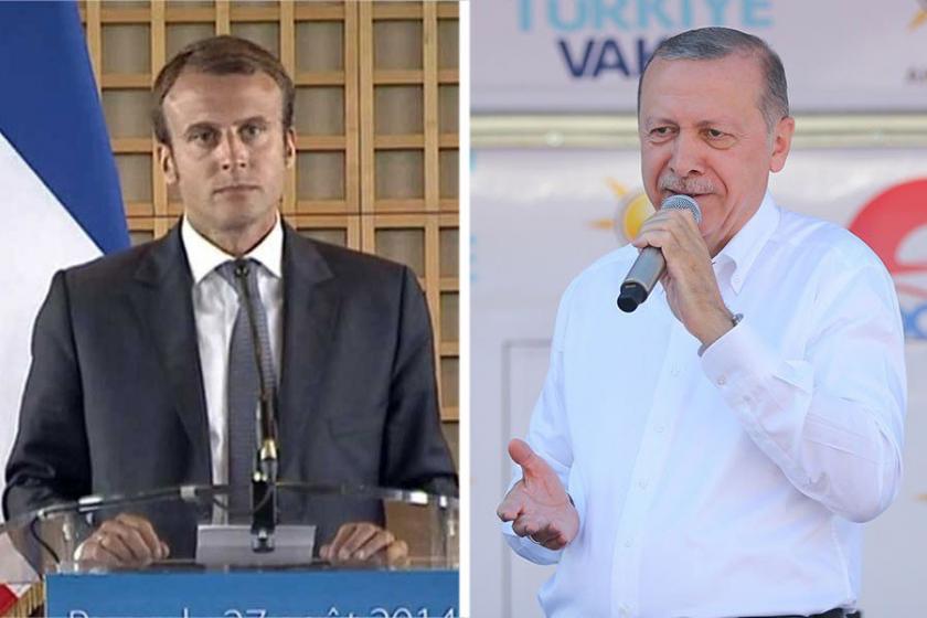 Erdoğan-Macron görüşmesi