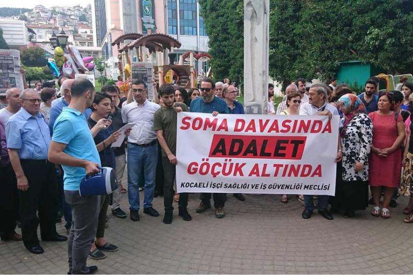 Kocaeli'de Soma eylemi: Emek cephesi olmadıkça bu cinayetler sürer