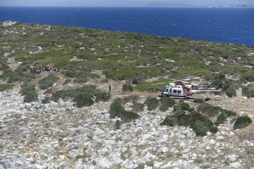 Boğaz Adası'nda mahsur kalan mültecilerin tamamı kurtarıldı