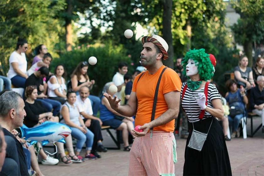 Şişli'de sokaklar şenlendi