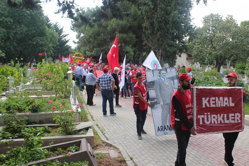 Kemal Türkler katledilişinin 38. yılında mezarı başında anıldı