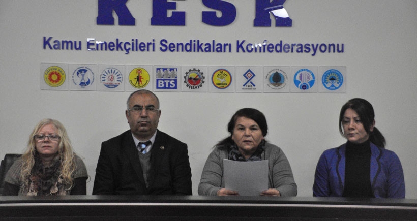 KESK: 6 ayda 705 üyemiz sürgün edildi