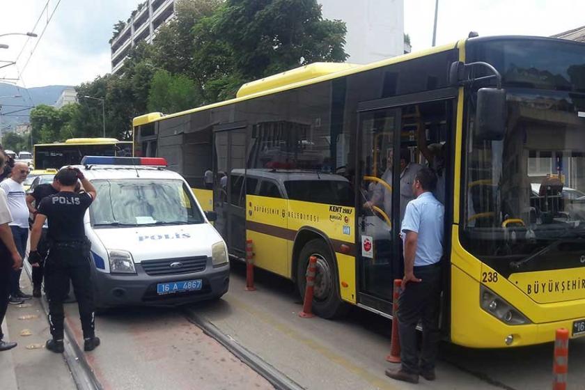 Bursa'da otobüste kadını taciz ettiği iddia edilen erkek gözaltında