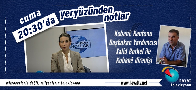 Kobanê Kantonu Başbakan Yardımcısı Hayat TV’de