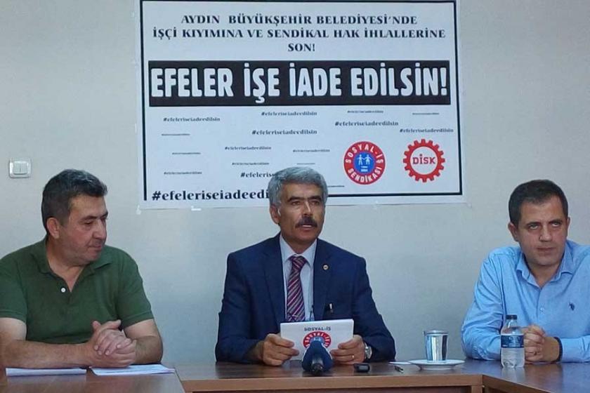 CHP'li Aydın Belediyesinin işçi düşmanlığına karşı harekete geçiliyor
