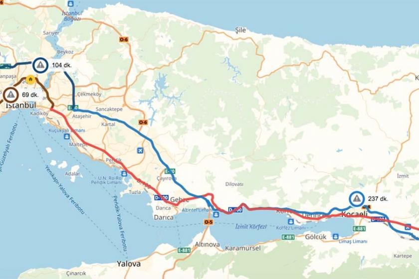 Bayram trafiğine yakalanmadan İstanbul'dan çıkmak isteyenlere ipuçları