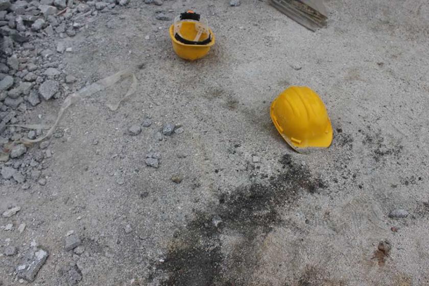 Sivas'ta iş makinesiyle 30 metrelik çukura düşen işçi öldü