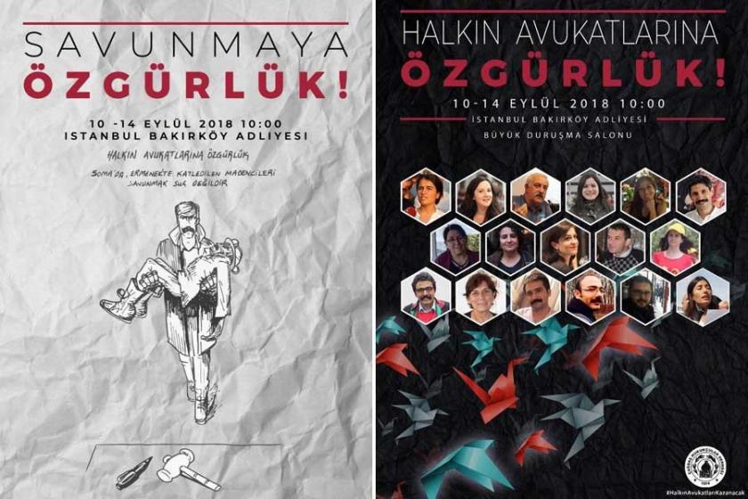 Tutuklu avukatlar için kampanya: #SavunmaİçinBakırköydeyiz