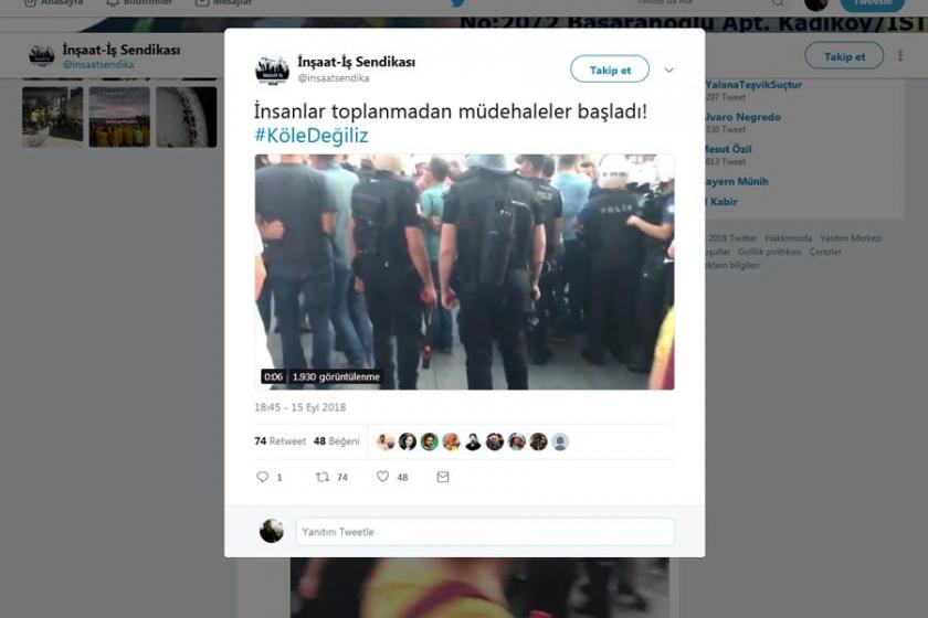 Onların gemisi yürüsün diye  işçi sınıfı dalgalarda boğulmasın