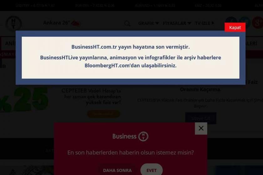 BusinessHT.com.tr kapandı