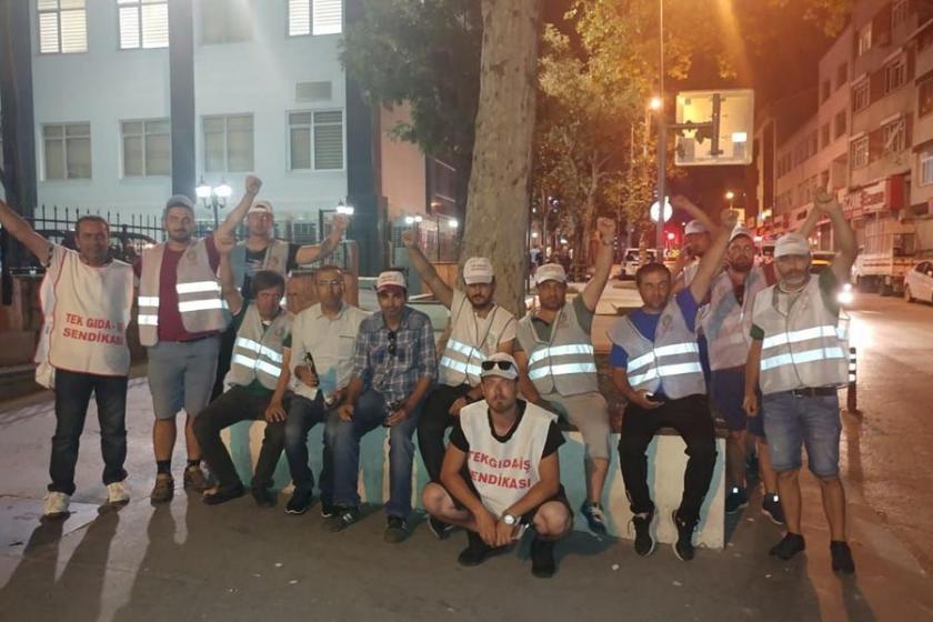 Cargill işçilerinin Cargill Genel Müdürlüğü önüne yürüyüşü engellendi