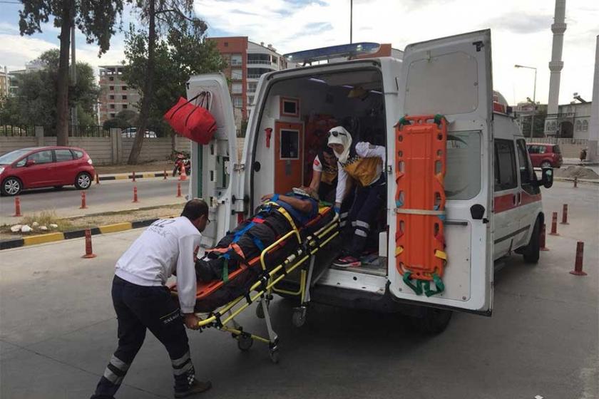 Denizli’de trafik kazası: 1 işçi öldü 3 işçi yaralandı