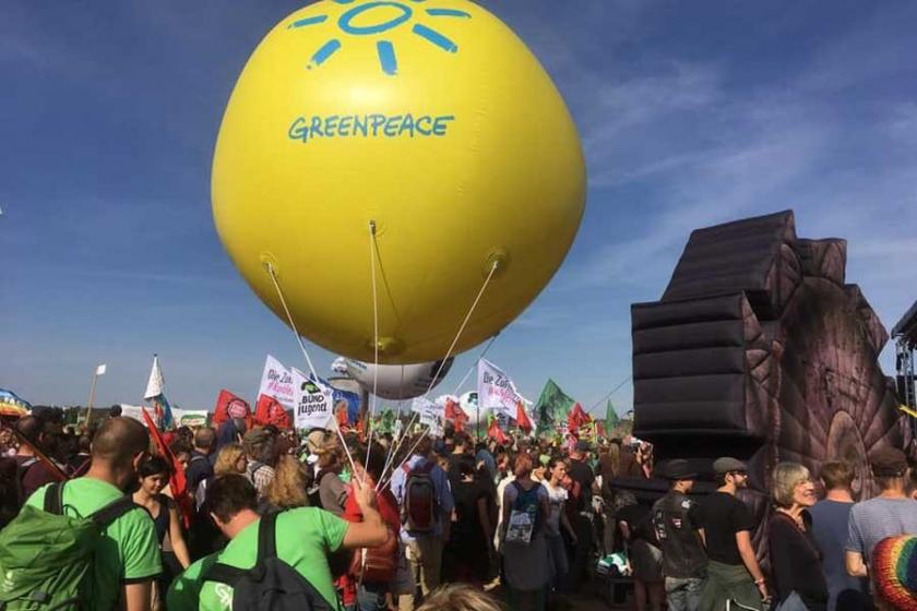 Hambach Ormanı için 50 bin kişi toplandı 