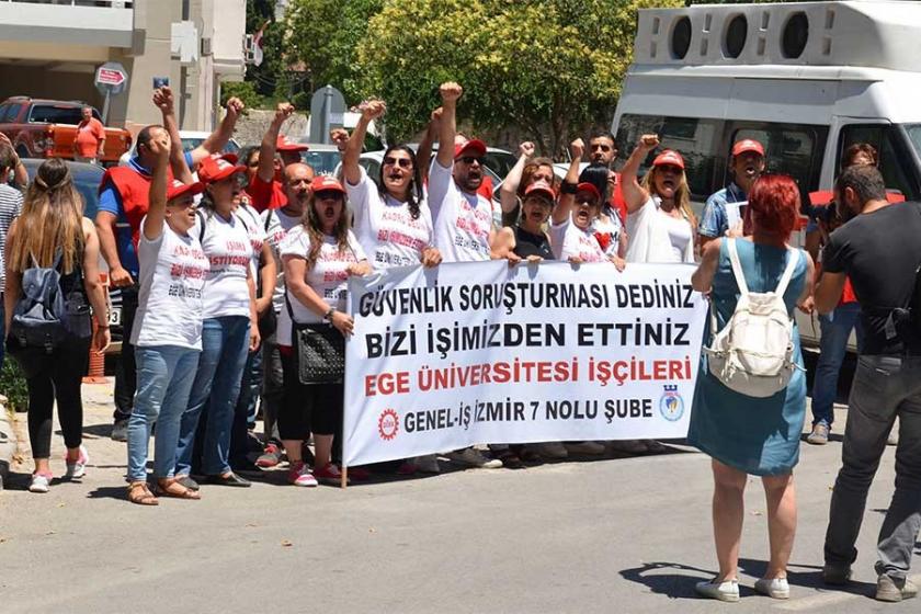 KHK ile çıkarılan Ege işçileri mahkeme ile işe geri dönüyor