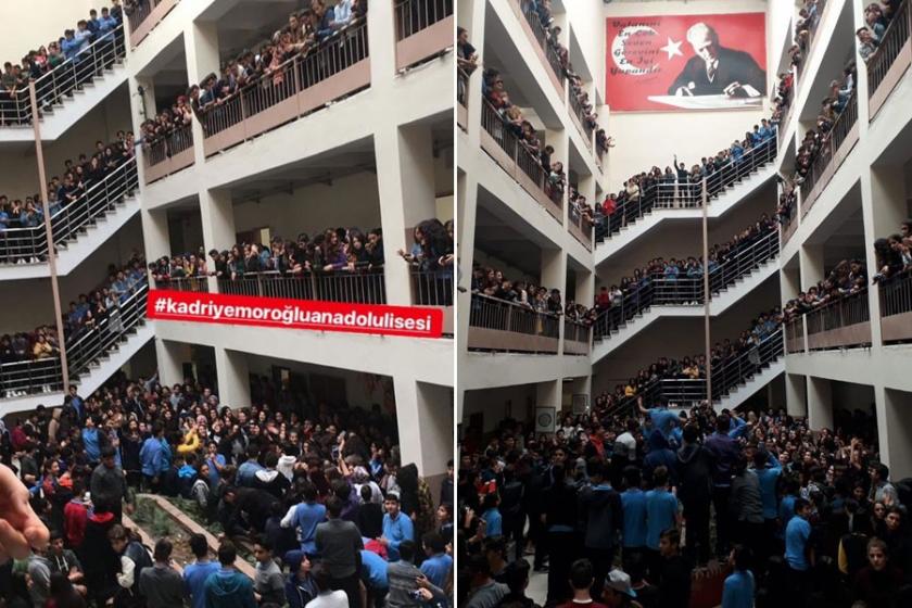 Tacizi protesto eden lise öğrencilerine uzaklaştırma cezası