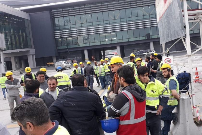 3’üncü Havalimanı işçilerinin ücretleri yatırılmadı