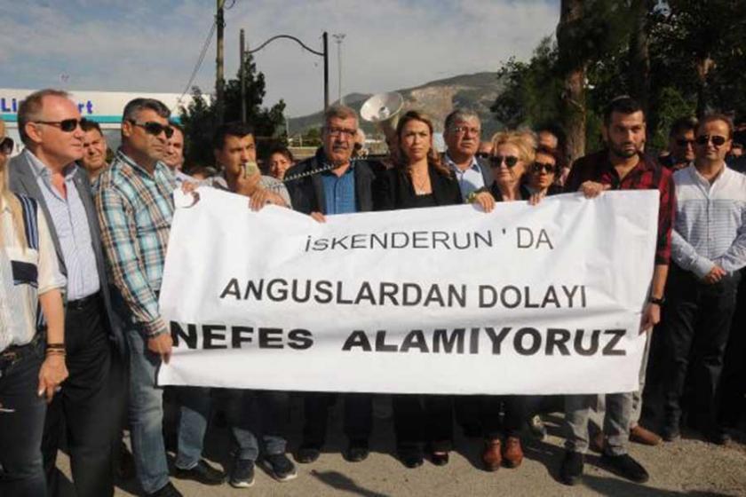 İskenderun'da 'angus' tepkisi