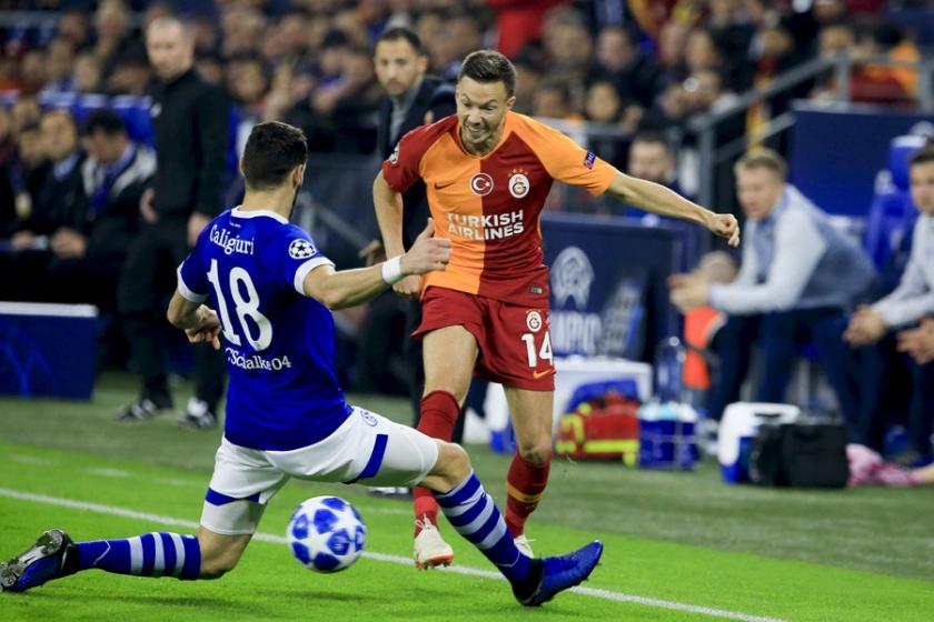 Galatasaray Şampiyonlar Ligi'nde Schalke'ye 2- 0 yenildi