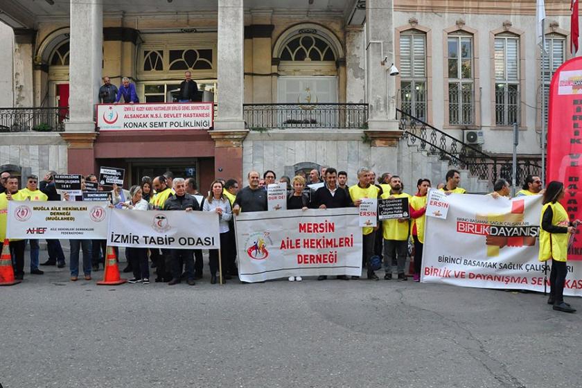 Aile hekimleri, mobbinge karşı eylem yaptı