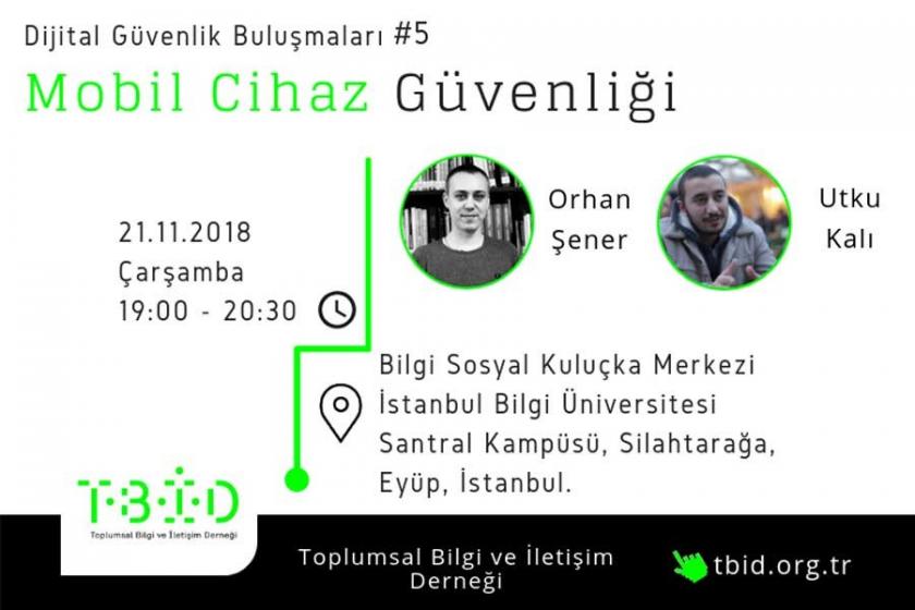 'Mobil Cihaz Güvenliği' etkinliği 21 Kasım'da