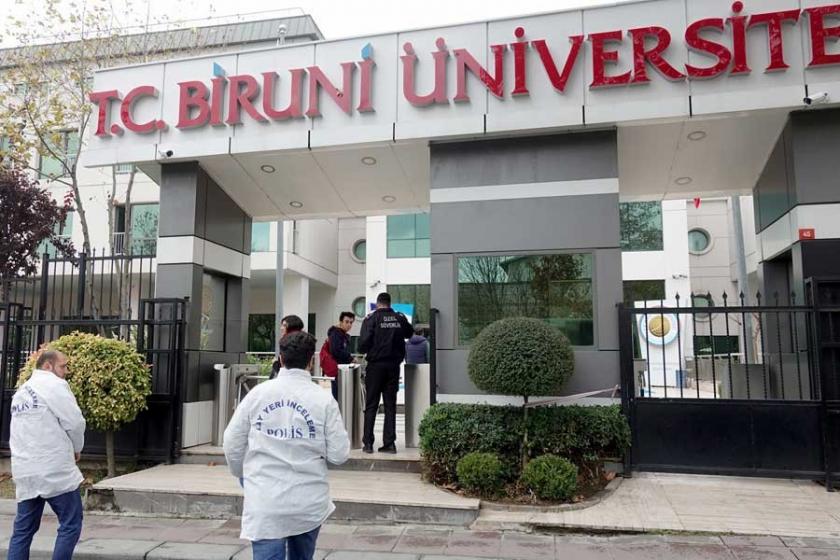 Biruni Üniversitesinde oksijen tüpü patladı, 2 kişi yaralandı