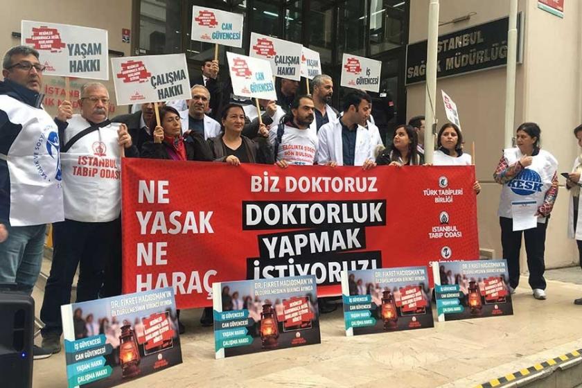 'Halk sağlığını korumaya ve barıştan yana olmaya devam edeceğiz'