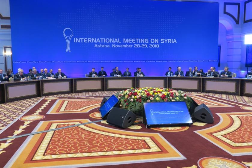 Astana'da Suriye konulu 11. garantörler toplantısı sona erdi