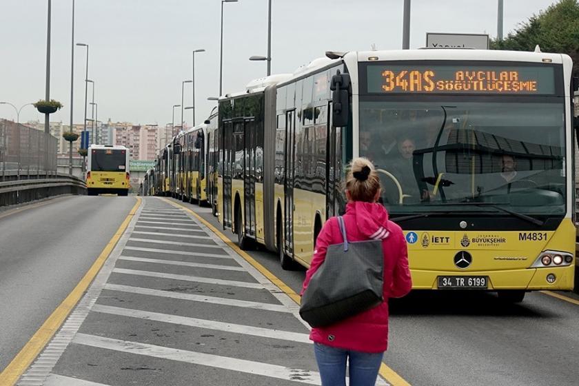 İETT, metrobüsün gece hattına sefer ve araç takviyesi yaptı