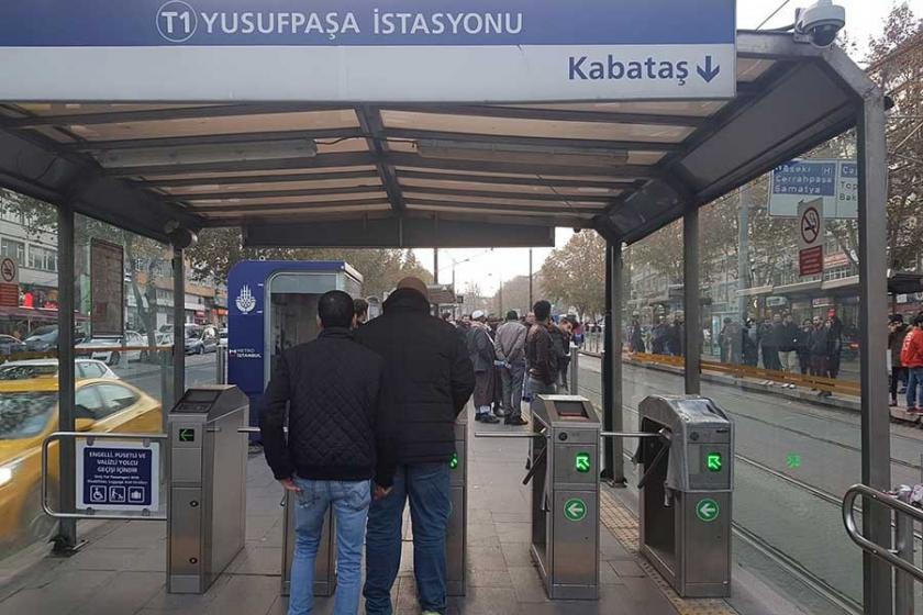 Tramvay hattındaki arıza giderildi, seferler başladı