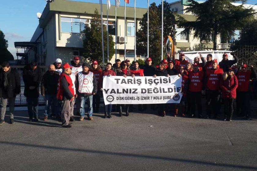 TARİŞ işçilerine ve sendikacılara dava açılmasına tepki: Yanlarındayız