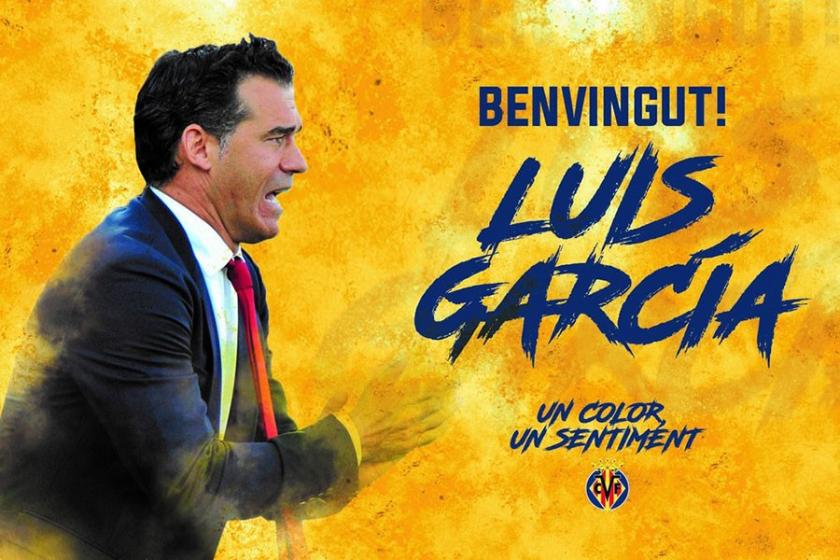 Villarreal'in yeni teknik direktörü Luis Garcia