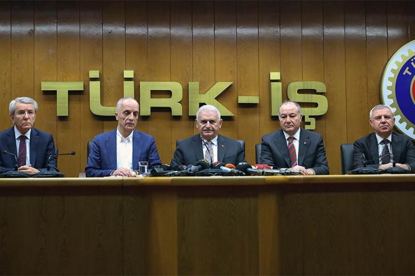 Binali Yıldırım'dan Atalay'a ziyaret: Türk-İş aynı çizgide durmaktadır
