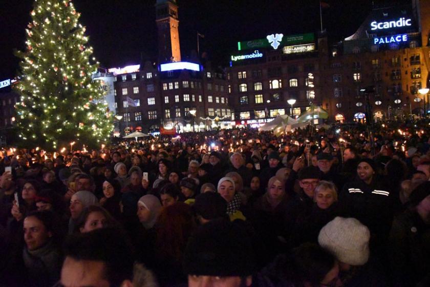 Danimarka’da mültecilere yönelik sert yasalar protesto edildi