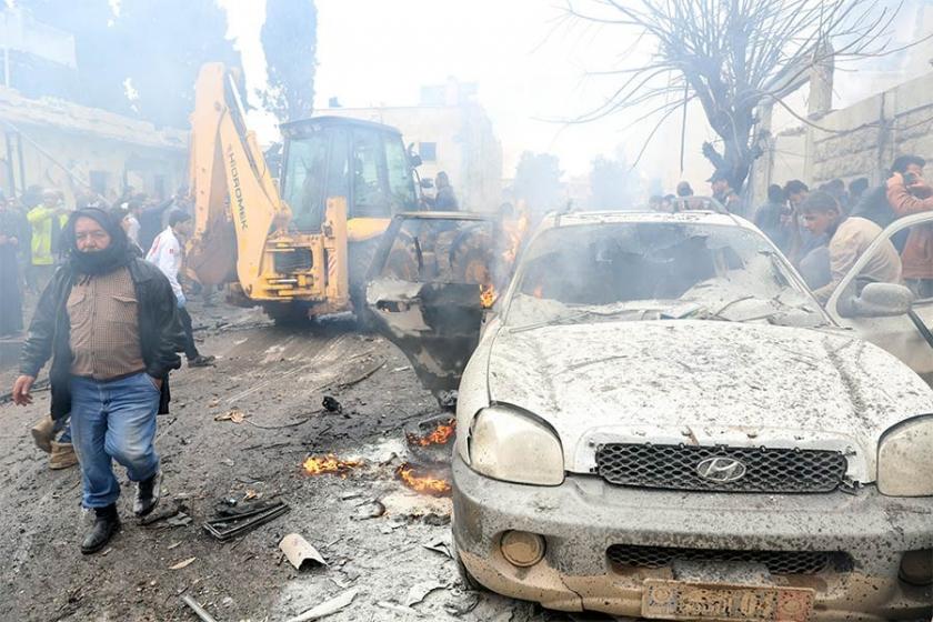 Azez'de bombalı araç saldırısı: 1 ölü, 20 yaralı