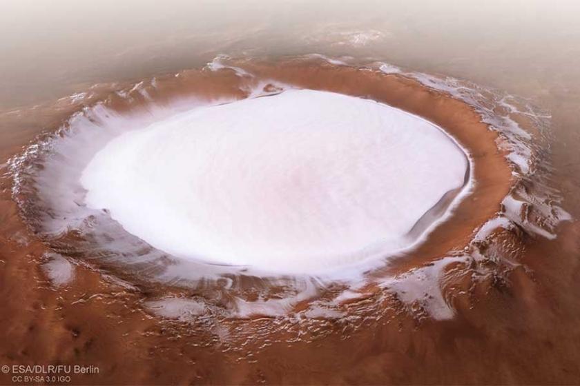 Gökbilimciler: Mars'ta yer altı su ağının izleri keşfedildi