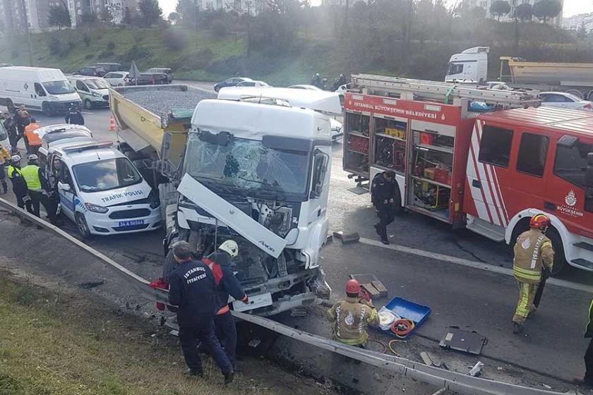 Hafriyat kamyonları tehlike saçıyor: 4 ayda 67 kaza