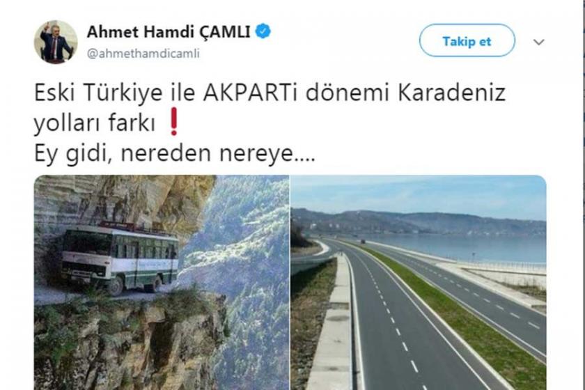AKP’li vekil Karadeniz yolu diye Hindistan’dan fotoğraf paylaştı